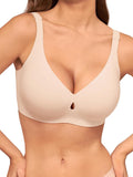 Bras for Women No Underwire Wireless Bras - Seamless Push Up Full Coverage Bralettes Comfortable Everyday Bra