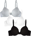 Women's Smooth Cotton T-Shirt Bra - Ultra-Soft, Flexible, and Invisible Under Tees